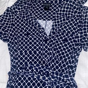 Women's classic formal classy dress with collar